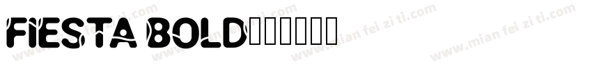 Fiesta Bold字体转换